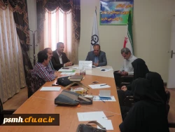 اولین جلسه ی شورای نظارت، ارزیابی و تضمین کیفیت دانشگاه فرهنگیان همدان