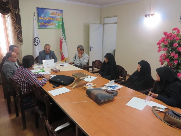 اولین جلسه ی شورای نظارت، ارزیابی و تضمین کیفیت دانشگاه فرهنگیان همدان