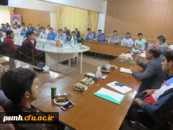 جلسه هماهنگی شورای مرکزی کانون های فرهنگی و دانشجویی پردیس شهید مقصودی همدان