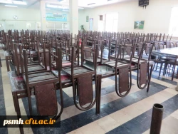 آماده سازی سالن غذاخوری دانشگاه1