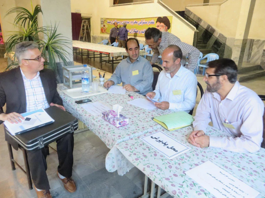 پذیرش میهمانان هشتمین اجلاس سراسری معاونان آموزشی، پژوهشی و فرهنگی دانشگاه فرهنگیان در همدان