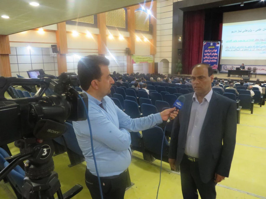 مصاحبه گروه خبری (صدا و سیمای مرکز همدان) با دکتر علی صوفی سرپرست دانشگاه فرهنگیان همدان