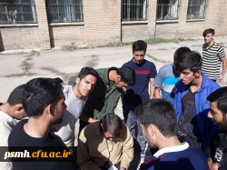 برگزاری یک دوره مسابقه دوی استقامت بین دانشجویان پردیس شهید مقصودی به مناسبت گرامی داشت هفته تربیت بدنی