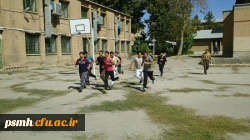 برگزاری یک دوره مسابقه دوی استقامت بین دانشجویان پردیس شهید مقصودی به مناسبت گرامی داشت هفته تربیت بدنی