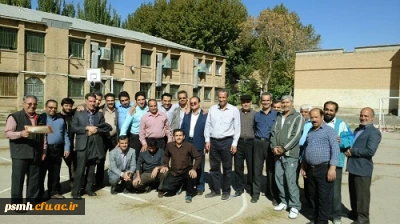 یک دوره مسابقات طناب کشی ویژه استادان وهمکاران به مناسبت گرامی داشت هفته ی تربیت بدنی