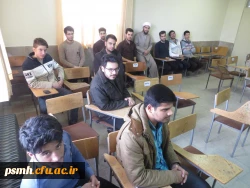 برگزاری کارگاه های آموزشی طرح معراج توسط استادان و مبلغان دفتر نهاد نمایندگی مقام معظم رهبری (زید عزه) در پردیس شهید مقصودی همدان.