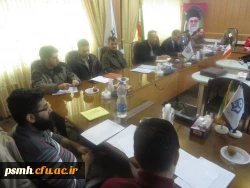 نشست مدیریت استان با تشکل های دانشجویی پردیس شهید مقصودی همدان