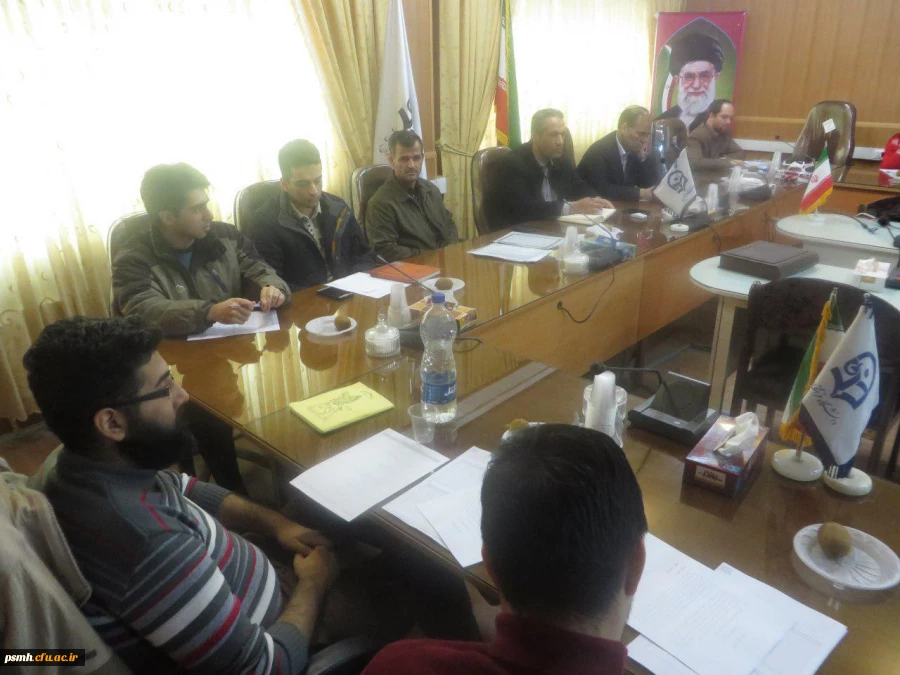 نشست مدیریت استان با تشکل های دانشجویی پردیس شهید مقصودی همدان