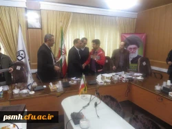 نشست مدیریت استان با تشکل های دانشجویی پردیس شهید مقصودی همدان