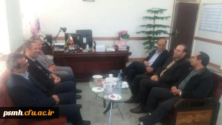 دیدار سرپرست، معاونین و جمعی از همکاران دانشگاه فرهنگیان همدان با دکتر پورداود مدیر کل جدید آموزش و پرورش استان همدان