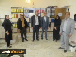 دیدار نوروزی سرپرست، معاونین و تنی چند از همکاران مدیریت استانی دانشگاه فرهنگیان همدان با ریاست، معاونین و همکاران پردیس شهید باهنر