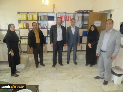 دیدار نوروزی سرپرست، معاونین و تنی چند از همکاران مدیریت استانی دانشگاه فرهنگیان همدان با ریاست، معاونین و همکاران پردیس شهید باهنر