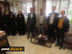 دیدار نوروزی سرپرست، معاونین و تنی چند از همکاران مدیریت استانی دانشگاه فرهنگیان همدان با ریاست، معاونین و همکاران پردیس شهید باهنر