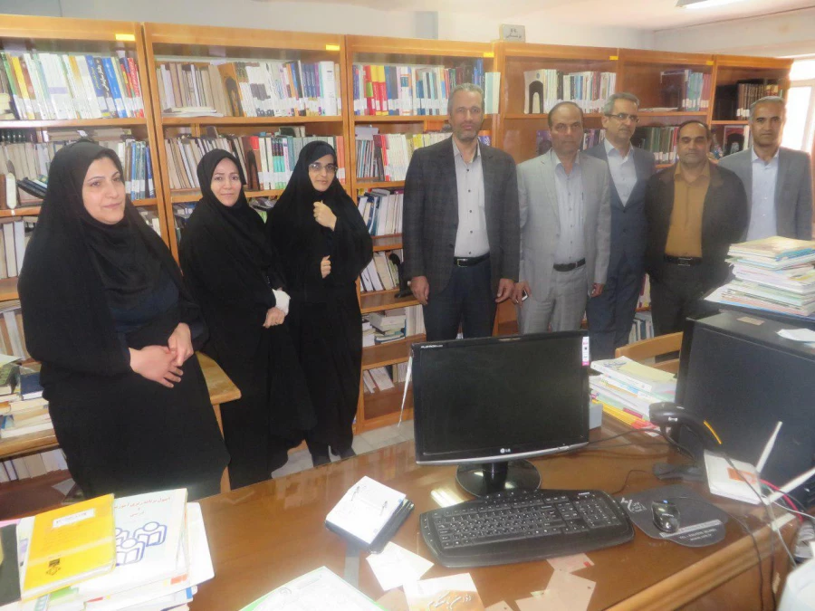 دیدار نوروزی سرپرست، معاونین و تنی چند از همکاران مدیریت استانی دانشگاه فرهنگیان همدان با ریاست، معاونین و همکاران پردیس شهید باهنر