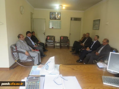 دیدار نوروزی کارکنان بانک تجارت شعبه دانشگاه بوعلی با دکتر علی صوفی سرپرست دانشگاه فرهنگیان همدان