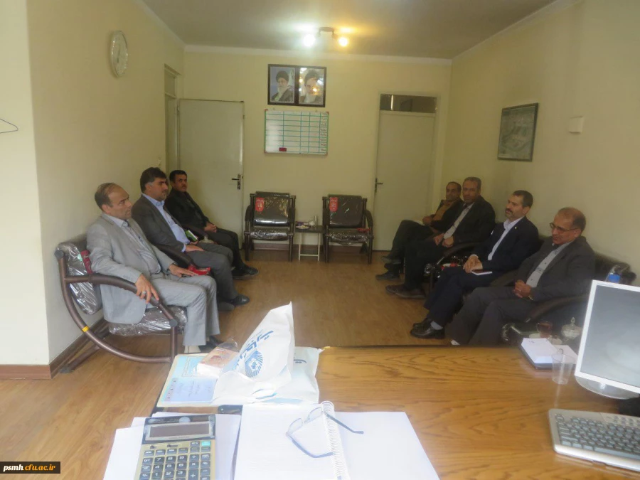 دیدار نوروزی کارکنان بانک تجارت شعبه دانشگاه بوعلی با دکتر علی صوفی سرپرست دانشگاه فرهنگیان همدان