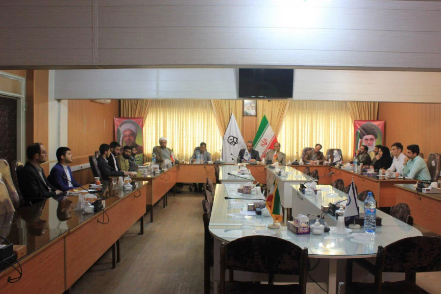 جلسه نمایندگان سراهای دانشجویی پردیس شهید مقصودی