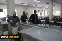 به مناسبت هفته سلامت، با شعار (ترویج سبک زندگی سالم) و در آستانه ی نیمه شعبان: توزیع میان وعده (کماج و سمنو) بین استادان، همکاران و دانشجویان پردیس شهید مقصودی همدان.