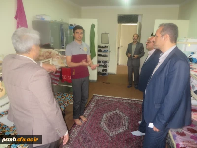 بازدید آقاخانی مدیر کل برنامه ریزی، خدمات و رفاه دانشجویی از پردیس های دانشگاه فرهنگیان همدان
به مناسبت هفته ی سراهای دانشجویی انجام شد