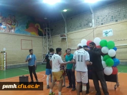 مراسم اختتامیه مسابقات فوتسال جام رمضان در پردیس شهید مقصودی همدان