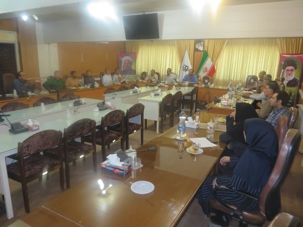 جلسه هماهنگی و برنامه ریزی جهت برگزاری امتحانات