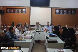 جلسه شورای آموزشی دانشگاه فرهنگیان استان همدان