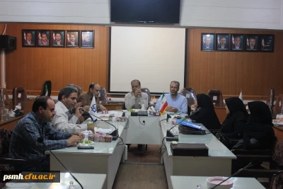 جلسه شورای آموزشی دانشگاه فرهنگیان استان همدان