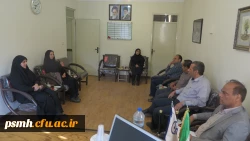 بازدید نماینده استانداری همدان از اقدامات انجام شده دانشگاه فرهنگیان همدان