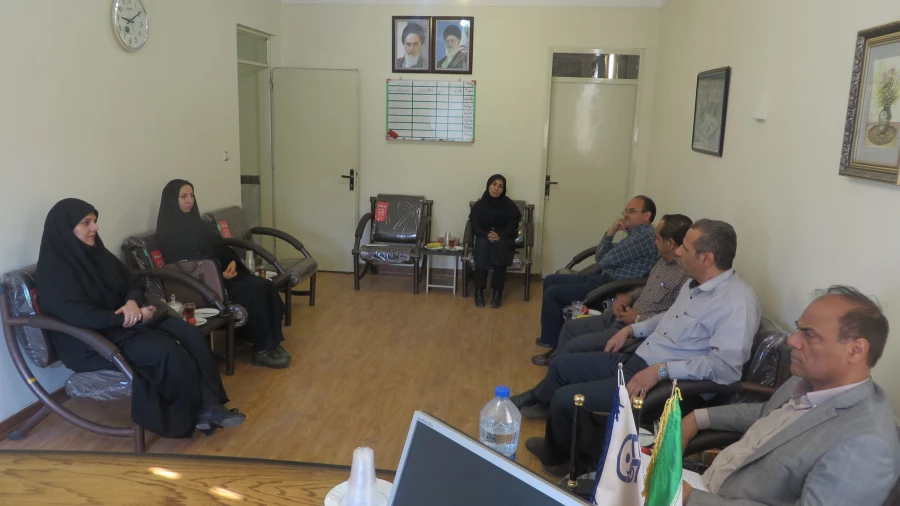 بازدید نماینده استانداری همدان از اقدامات انجام شده دانشگاه فرهنگیان همدان