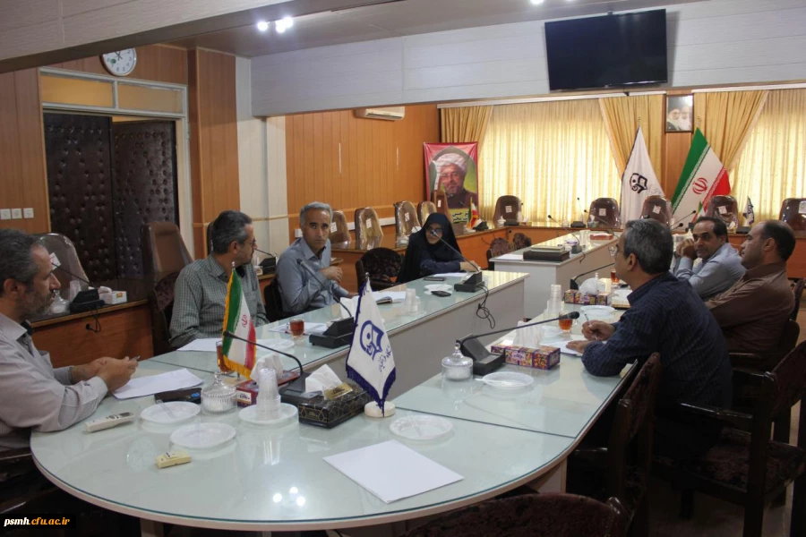 اولین جلسه ساماندهی منابع انسانی جهت سالتحصیلی 98-97