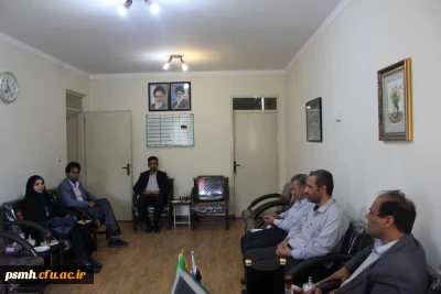 جلسه هماهنگی امور خوابگاهی با حضور سرپرست دانشگاه فرهنگیان و معاون دانشجویی دانشگاه علوم پزشکی