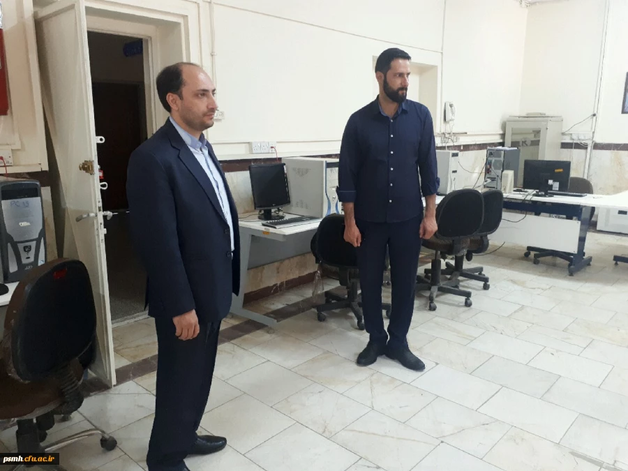 بازدید  جناب آقای مهندس حسین رضایی سرپرست محترم هوشمندسازی دانشگاه فرهنگیان از  دو پردیس شهید مقصودی و شهید باهنر همدان