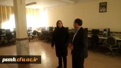 بازدید  جناب آقای مهندس حسین رضایی سرپرست محترم هوشمندسازی دانشگاه فرهنگیان از  دو پردیس شهید مقصودی و شهید باهنر همدان