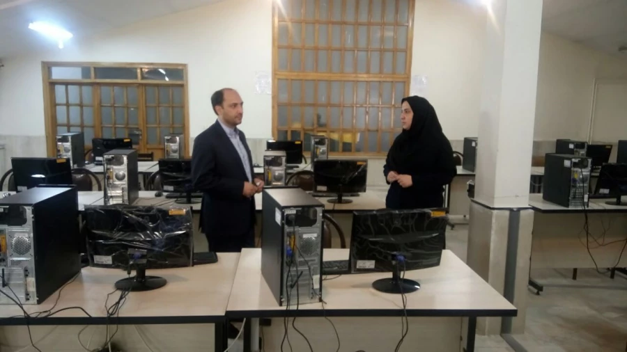 بازدید  جناب آقای مهندس حسین رضایی سرپرست محترم هوشمندسازی دانشگاه فرهنگیان از  دو پردیس شهید مقصودی و شهید باهنر همدان