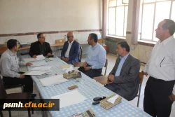 بازدید رئیس گروه برنامه ریزی آموزش های بلند مدت وزارت آموزش و پرورش از مراحل مصاحبه تخصصی در پردیس شهید مقصودی همدان