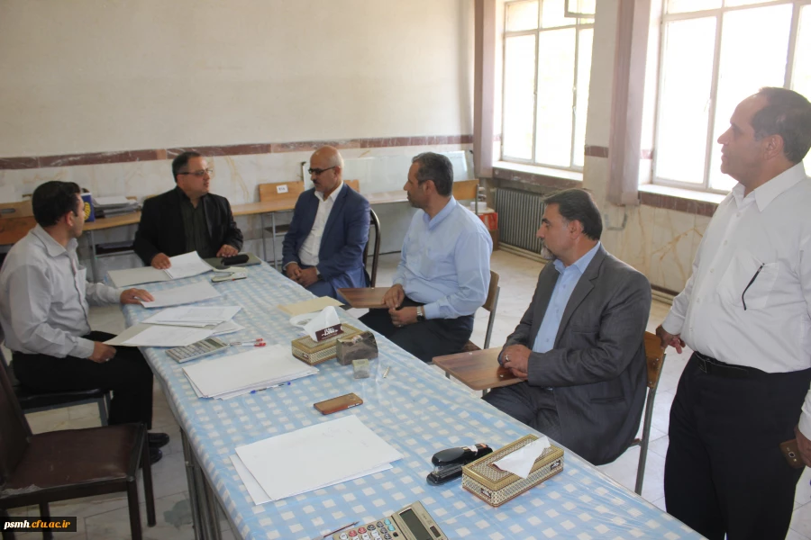 بازدید رئیس گروه برنامه ریزی آموزش های بلند مدت وزارت آموزش و پرورش از مراحل مصاحبه تخصصی در پردیس شهید مقصودی همدان