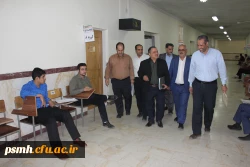 بازدید رئیس گروه برنامه ریزی آموزش های بلند مدت وزارت آموزش و پرورش از مراحل مصاحبه تخصصی در پردیس شهید مقصودی همدان