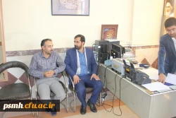 بازدید اکبر کاوسی امید عضو شورای اسلامی شهر همدان از روند مصاحبه تخصصی داوطلبان ورود به دانشگاه فرهنگیان همدان