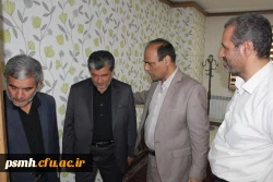 بازدید میدانی آقای خجسته نماینده محترم مردم شریف همدان، فامنین و قهاوند در مجلس شورای اسلامی از پردیس شهید مقصودی همدان