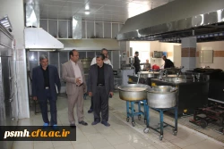 بازدید میدانی آقای خجسته نماینده محترم مردم شریف همدان، فامنین و قهاوند در مجلس شورای اسلامی از پردیس شهید مقصودی همدان