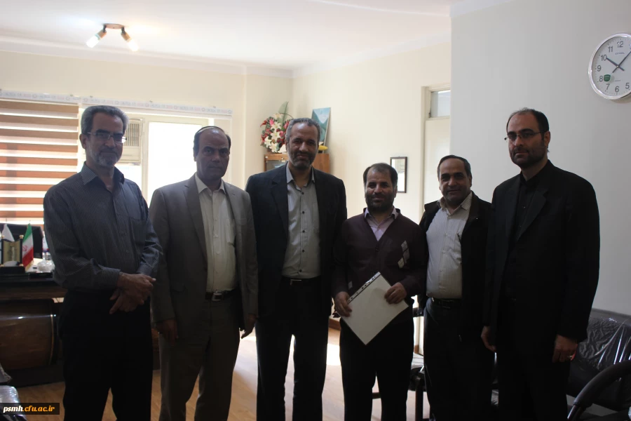 تقدیر از زحمات همکار روشندل عزیز