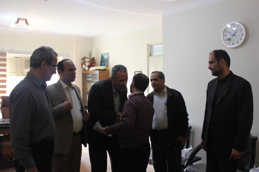 تقدیر از زحمات همکار روشندل عزیز