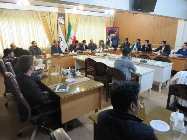 نشست تشکل جامعه اسلامی پردیس شهید مقصودی همدان