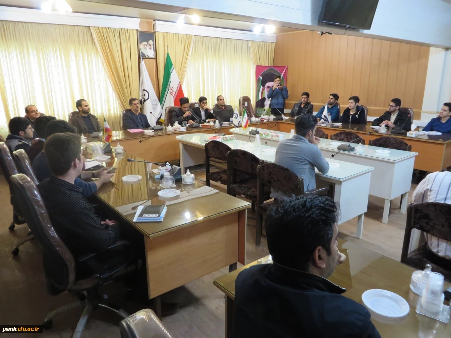 نشست تشکل جامعه اسلامی پردیس شهید مقصودی همدان