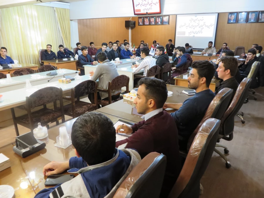 نشست تشکل جامعه اسلامی پردیس شهید مقصودی همدان