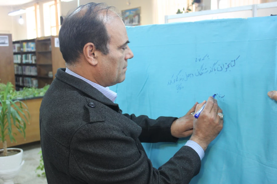 برنامه های برگزار شده هفته کتاب و کتابخوانی در پردیس شهید مقصودی همدان