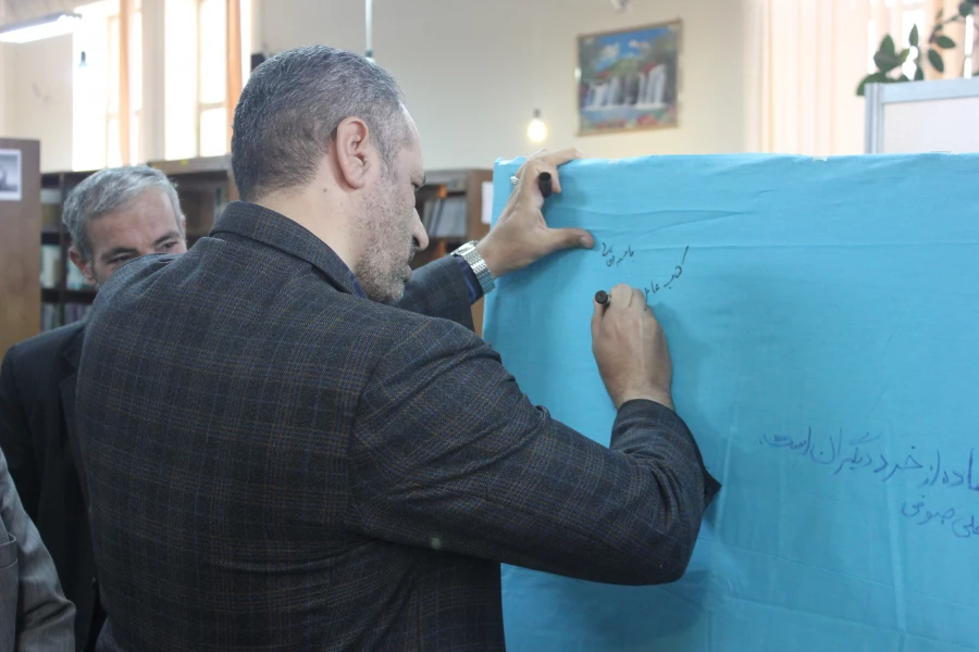 برنامه های برگزار شده هفته کتاب و کتابخوانی در پردیس شهید مقصودی همدان