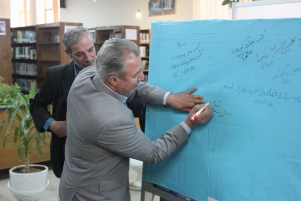 برنامه های برگزار شده هفته کتاب و کتابخوانی در پردیس شهید مقصودی همدان