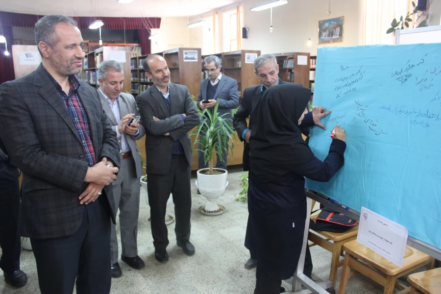 برنامه های برگزار شده هفته کتاب و کتابخوانی در پردیس شهید مقصودی همدان