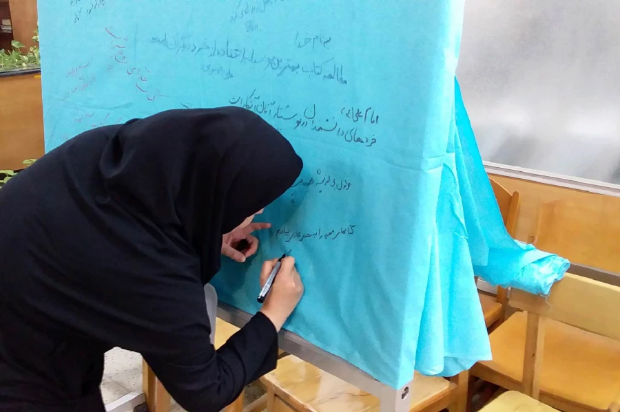 برنامه های برگزار شده هفته کتاب و کتابخوانی در پردیس شهید مقصودی همدان